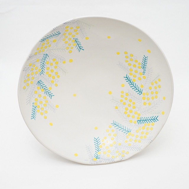 【木村扶由子】ミモザパスタ皿　７
