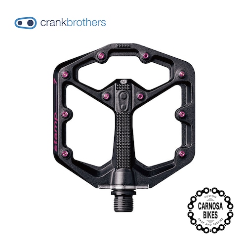 【crankbrothers】STAMP 7 [スタンプセブン] ペダル SMALL Black/Pink Seagrave brothers Limited pedal