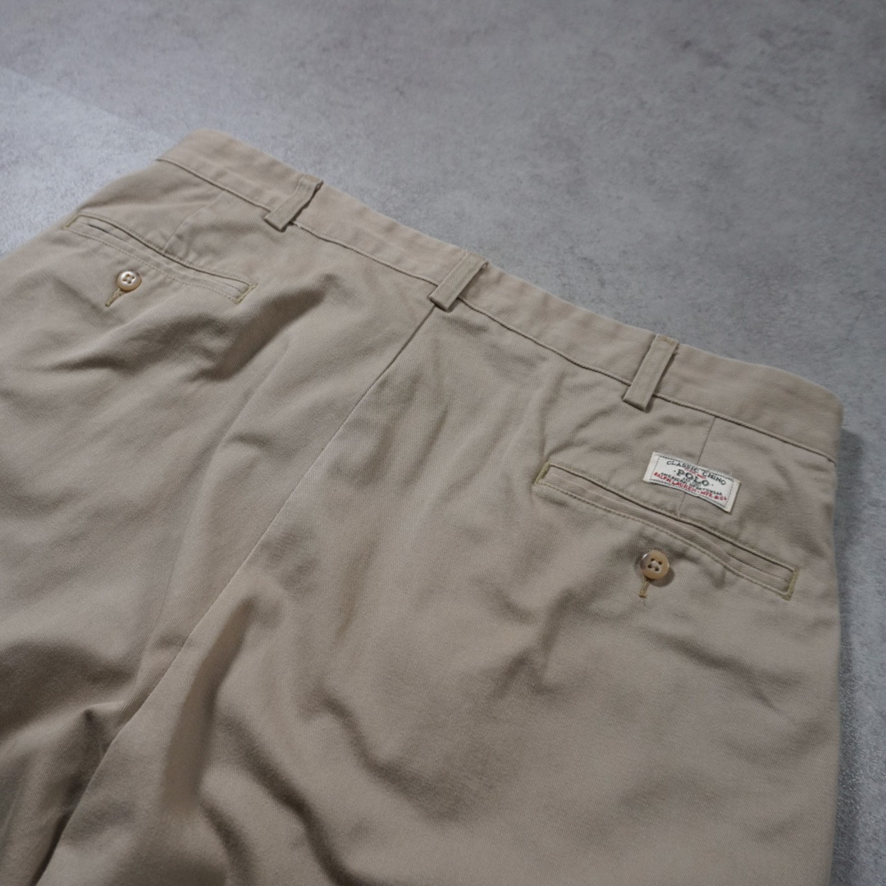 Polo by Ralph Lauren POLO CHINO ANDREW beige W36L30 古着 - 7