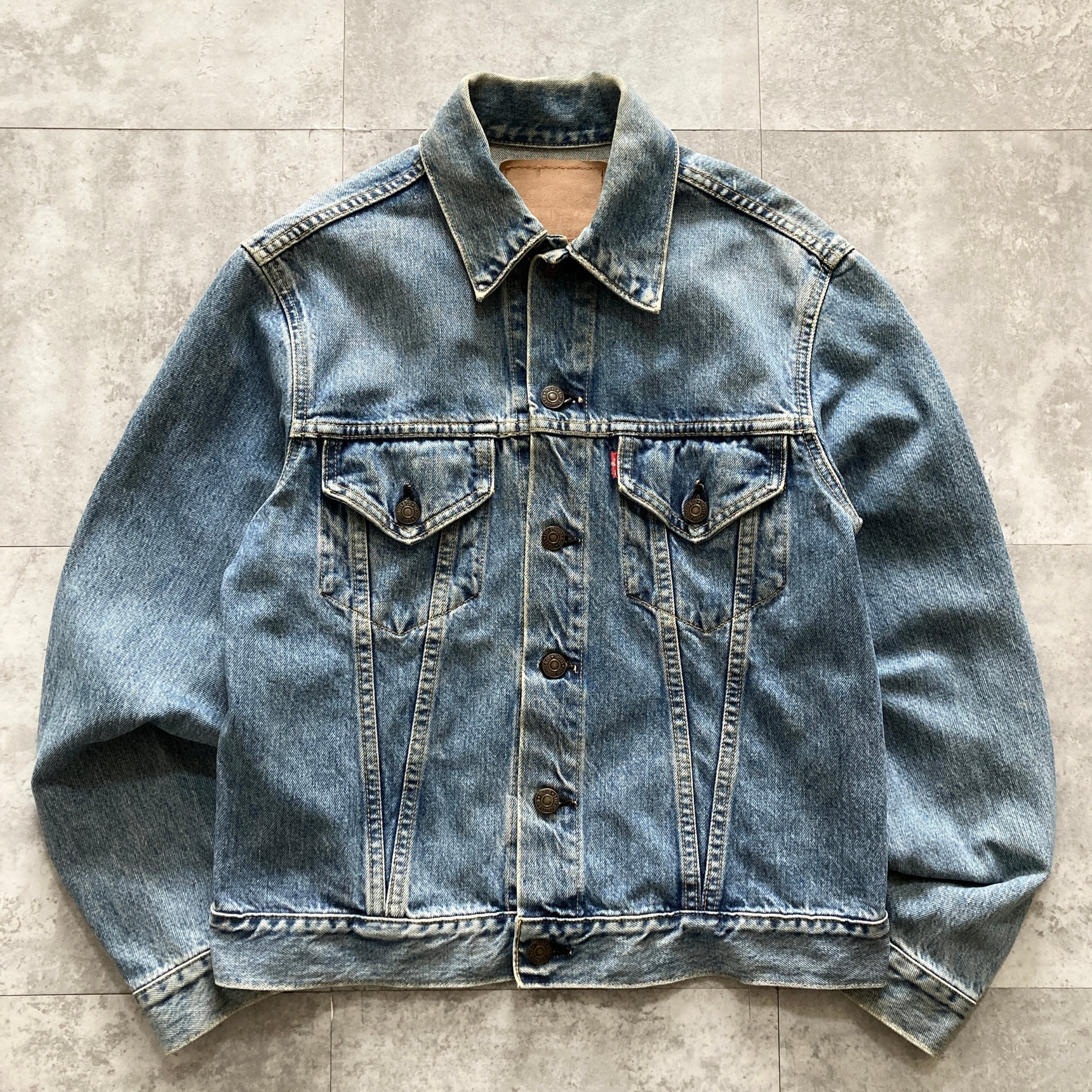 Levi's デニムジャケット 71557 サイズ38 Size.38】90's Levis リーバイス 71557 90年代製 JAPAN製 日本製 裏