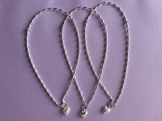 ［NEW］#232【2way】handmade beads necklace silver925
