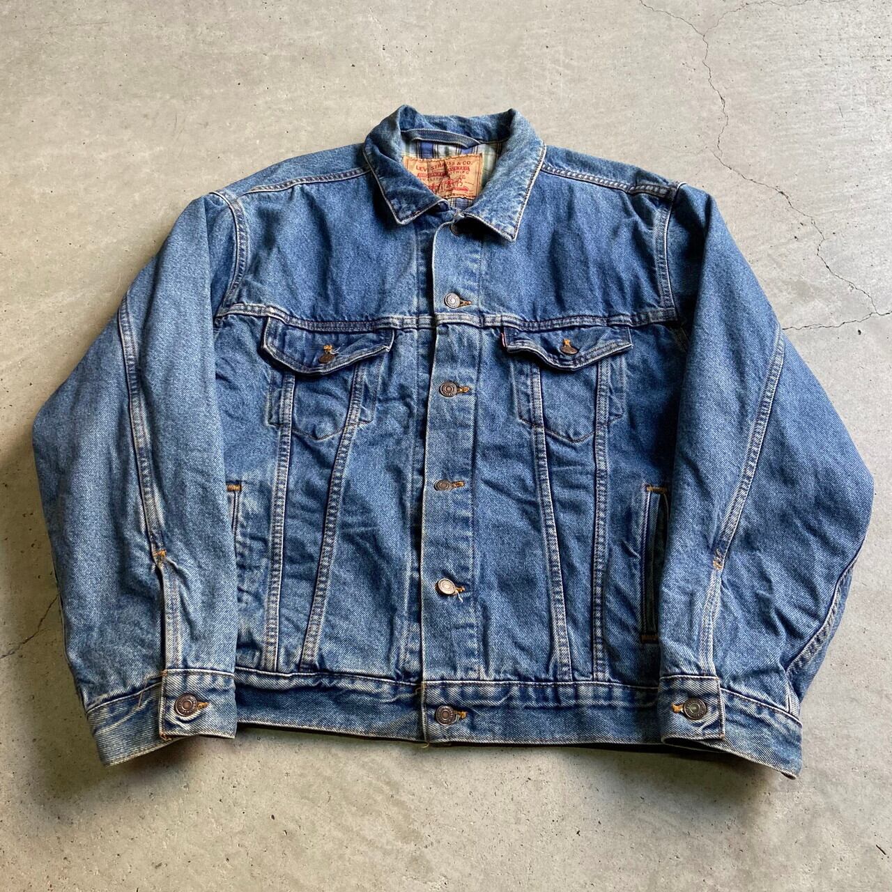 80's USA製 ビンテージ ■ Levi's リーバイス チェック ライナー