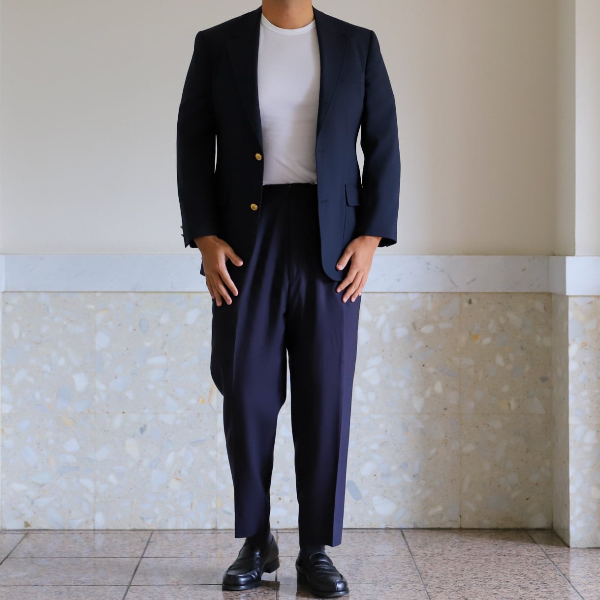 極美品】BROOKS BROTHERS Navy blazer size40 Made in USA excellent