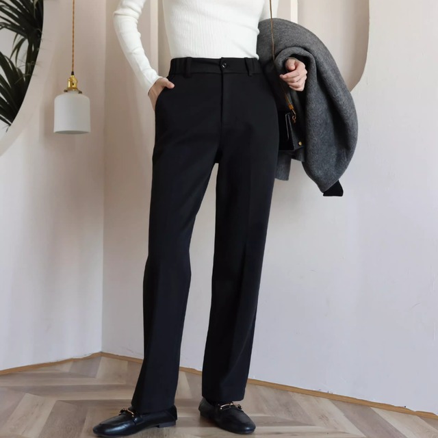 ストレート フルレングス丈 パンツ K1144