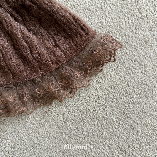 予約 Blooming Knit SK  [ Elly molly ]