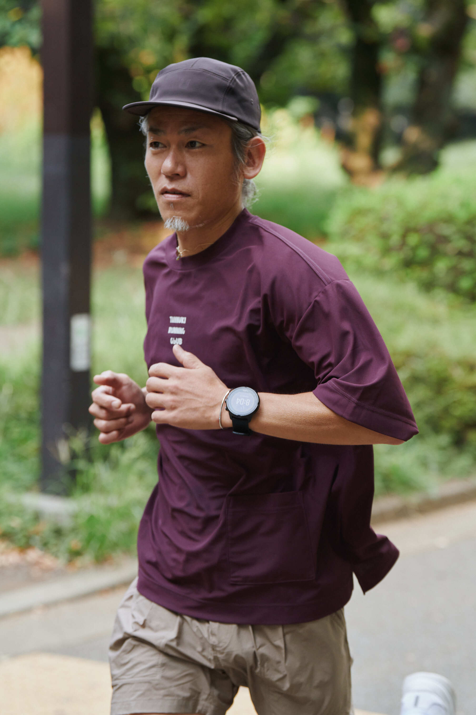 Micro Pique BigT : Color Brown | TANNUKI Running Wear Shop