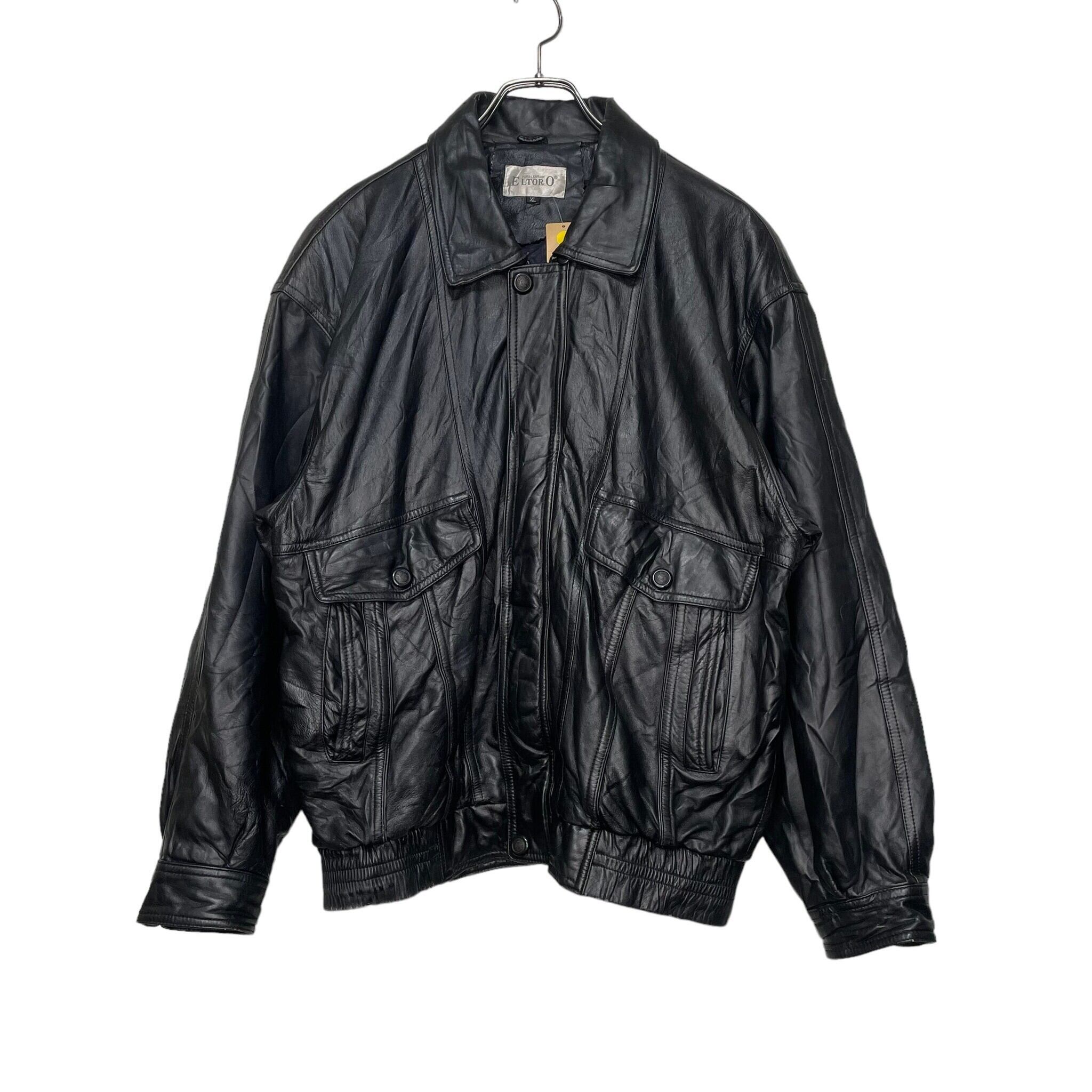 ELTORO レザージャケット XL | 古着屋OLDGREEN