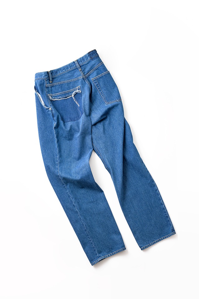 Indigo Tapered Trousers Size4