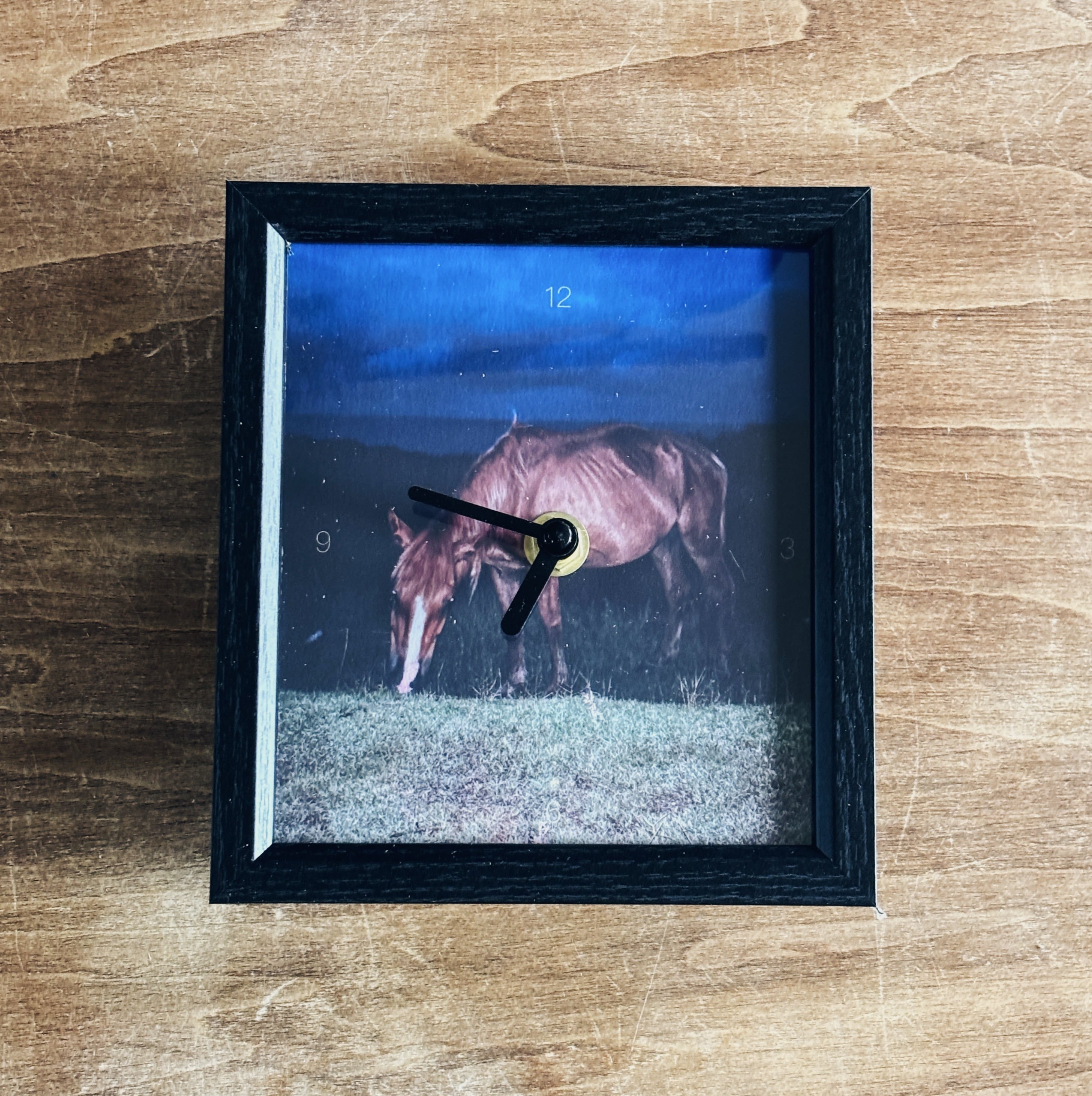 WALL CLOCK 「旅の馬 morning」(掛け時計) | greenis shop