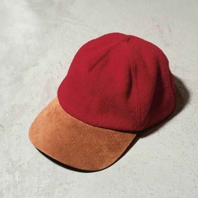 90's OLD GAP wool/leather cap