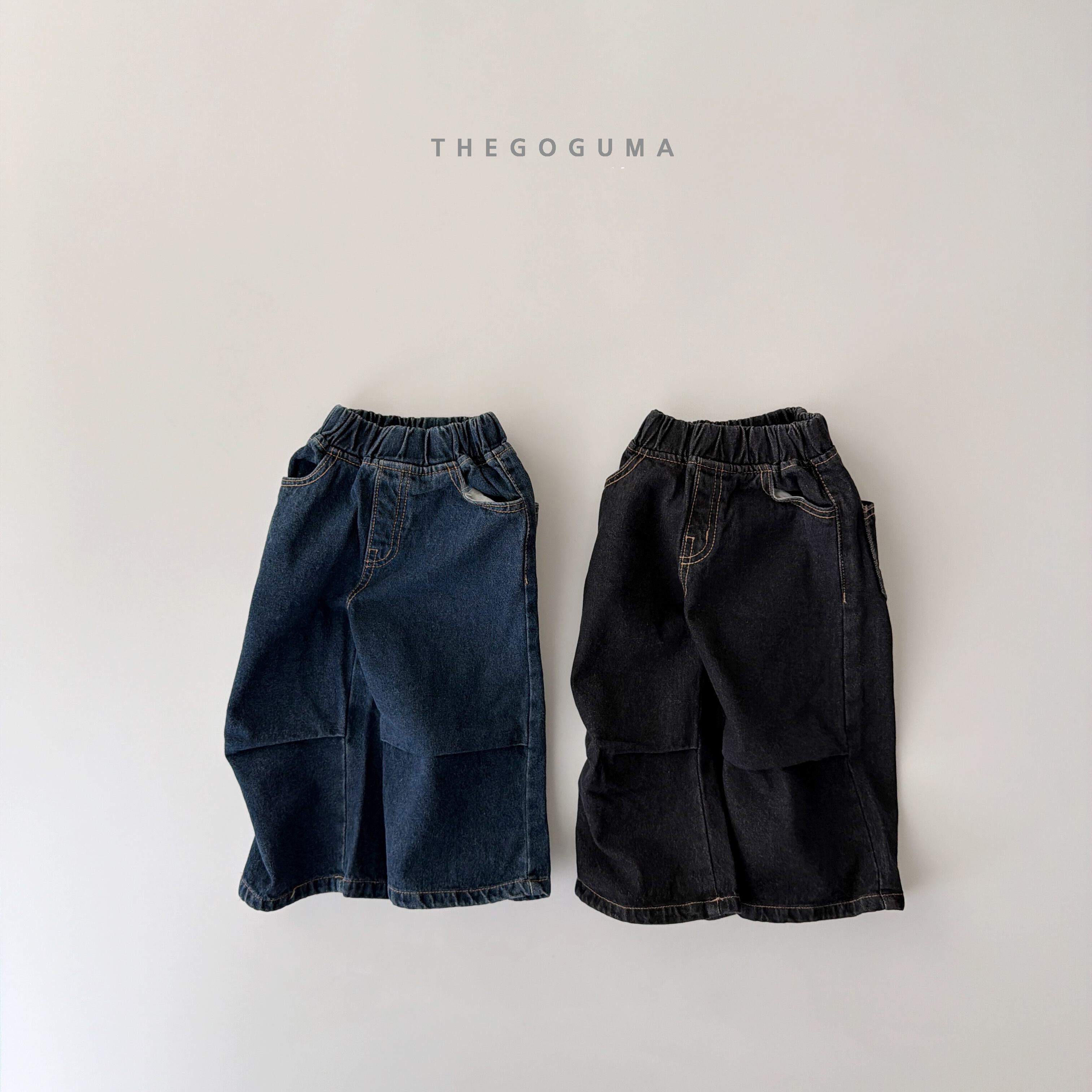 【Jr.size】point pleated brushed skirt pants【the goguma】※11月下旬〜12月上旬発送予定
