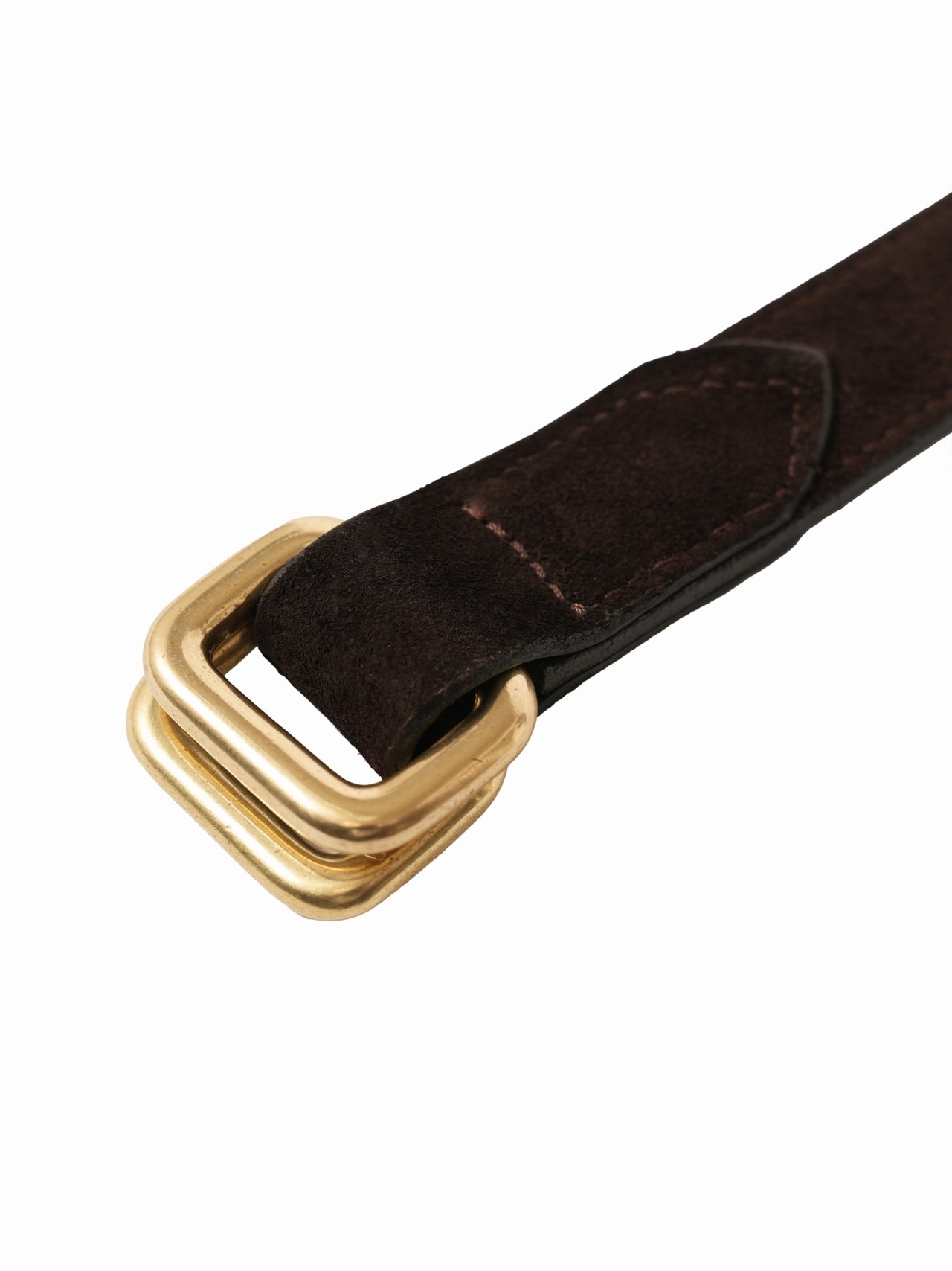 KAJA REVERSIBLE SUEDE SQUARE RING BELT | KAJA