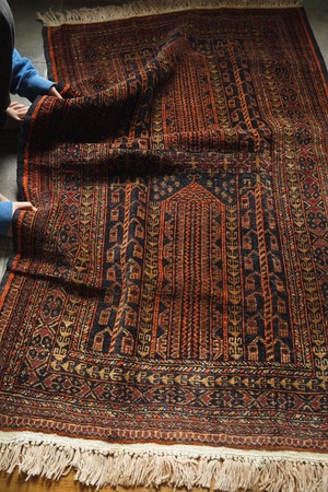 860 -Vintage Turkmen Ali Khoja rug