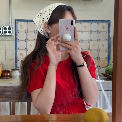 【予約販売】頭巾 ボンネット カギ編み ターバン ヘアバンド スカーフ クリーム グレー ベージュ ブラック  帽子 レディース ガーリー アウトドア 可愛い 日焼け防止 紫外線 女優帽 こなれ感 お洒落  韓国 トレンド