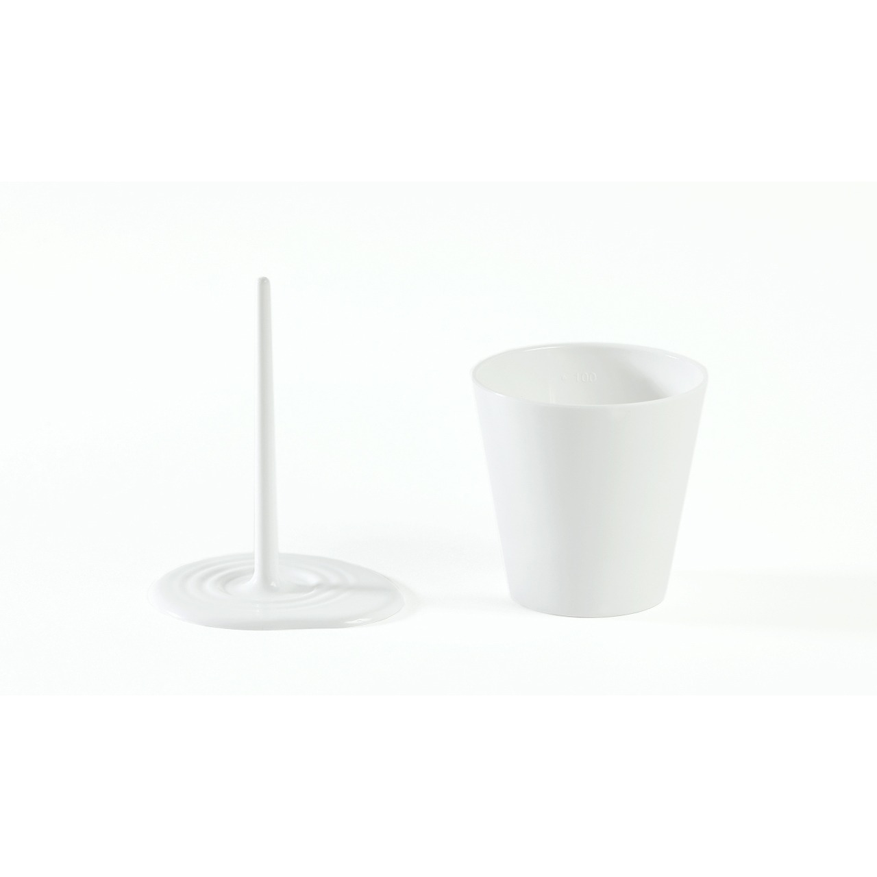 オー!! マウスウォッシュ  カップ and スタンド（ミルク）