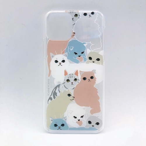 【iPhone11pro 専用】アクリルiPhoneケース INDOOR CATS