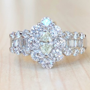 ✨キラキラ✨上質❣️ダイヤモンド！ダイヤ Pt900 リング 指輪