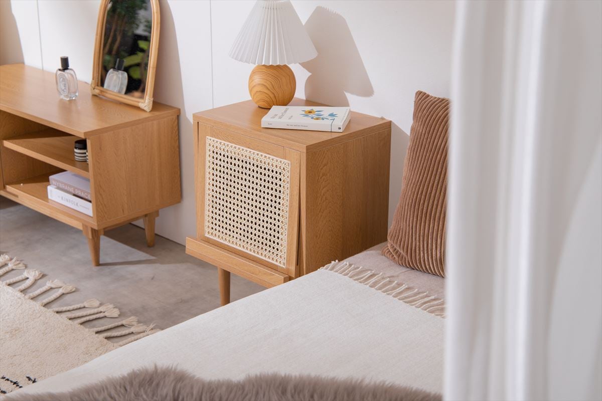 Komero ラタンサイドキャビネット | karitoku