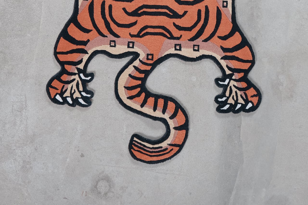 Tibetan Tiger Rug 《Mサイズ•ウール・オリジナル3・トラディショナル