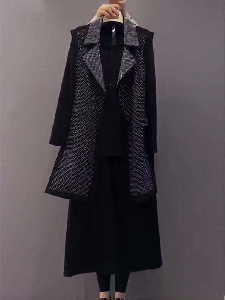 スプリングシャツ 薄手 大きめサイズ 春物 ミックスインファッション53702022025