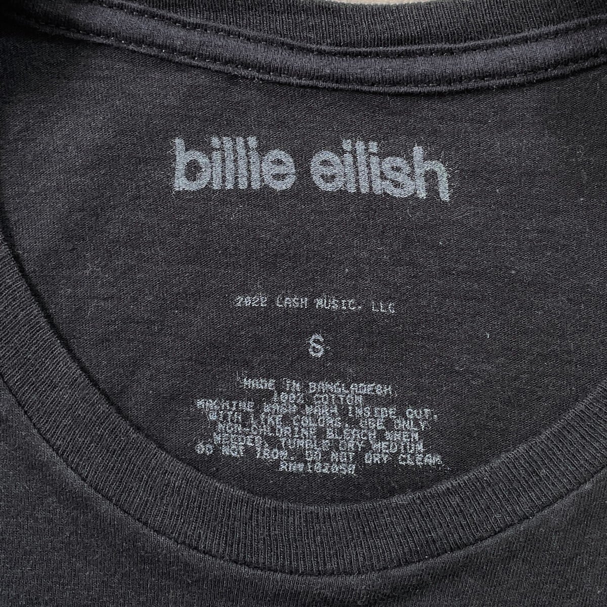 BILLIE EILISH ビリーアイリッシュ バンドTシャツ メンズS 古着 バンT
