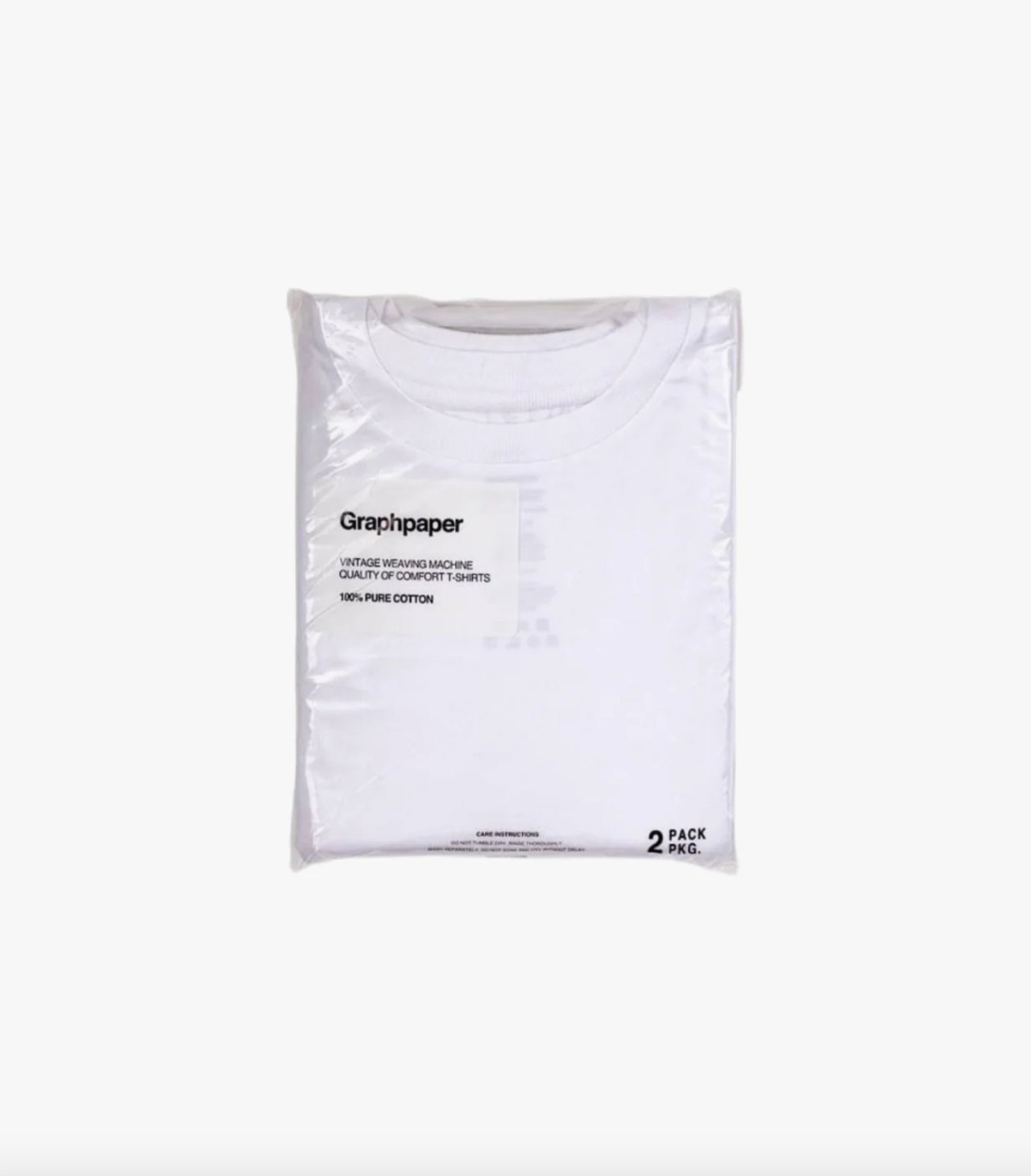 【Graphpaper】2-Pack Crew Neck Tee