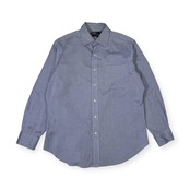90s 00s Polo Ralph Lauren ラルフローレン CURHAM CLASSIC FIT 長袖シャツ ドレスシャツ 43-86/ブルー メンズ