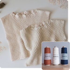 Kotori_pullvest（キッズＬサイズ／５～７歳）｜lukka knit さんコラボキット