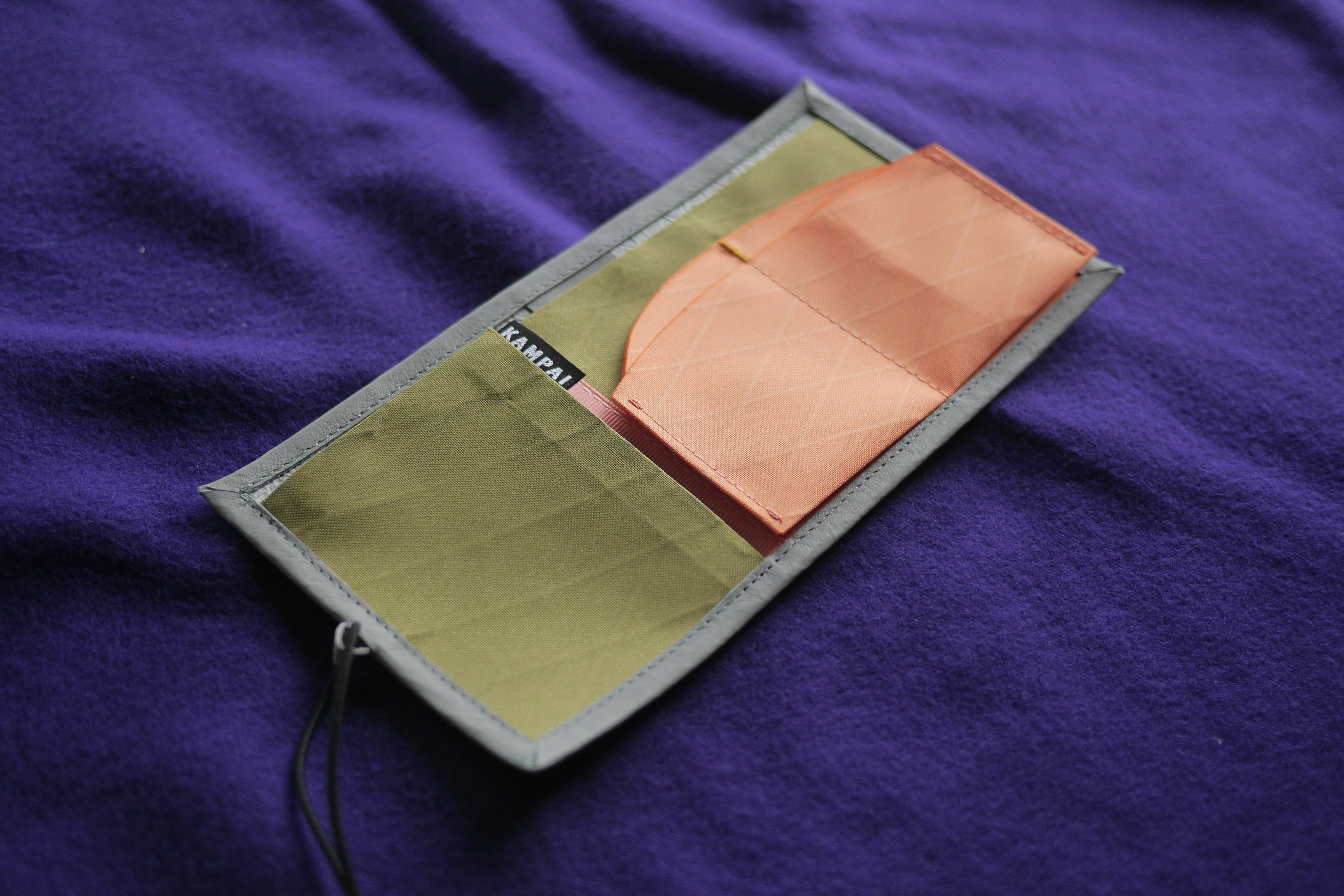 MAKIMONO WALLET “Dyneema Leather” | Kampai Gearworks