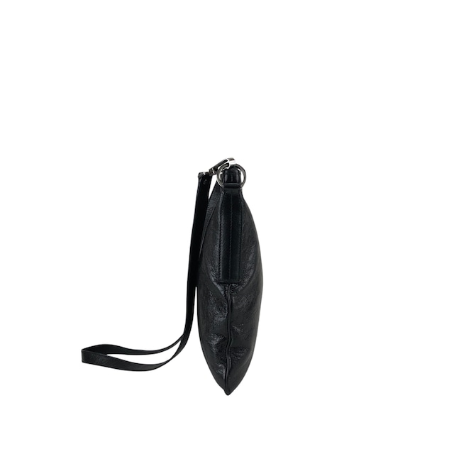 GUCCI グッチ ショルダーバッグ ブラック ロゴ レザー vintage ヴィンテージ オールド 6trb86