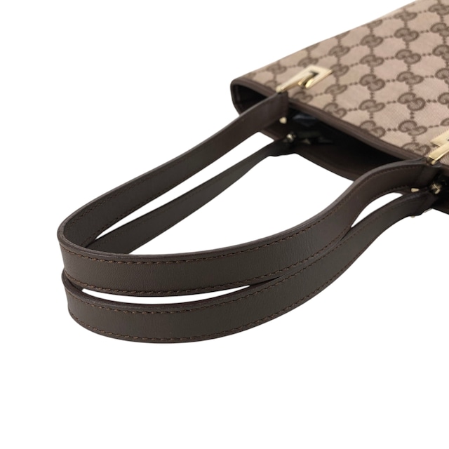 GUCCI グッチ GG ハンドバッグ ブラウン キャンバス トートバッグ 002.1099 2404 vintage ヴィンテージ オールド wc3de4