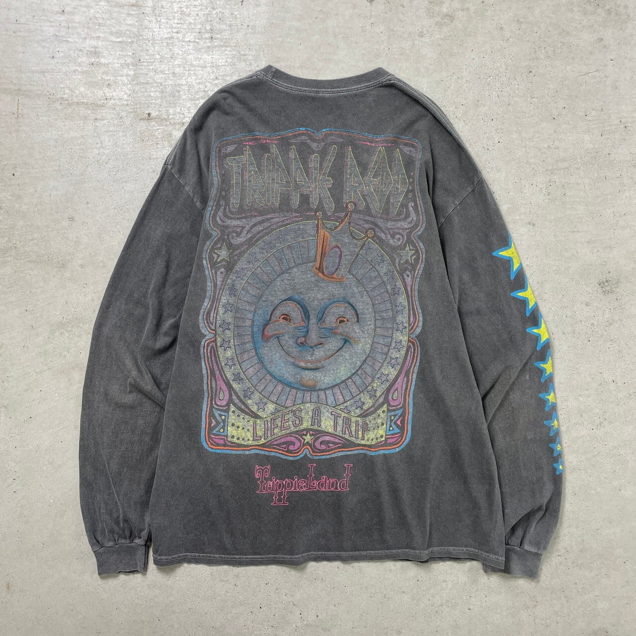 00年代 TrippieRedd Trippieland ラップT ヒップホップ ロングTシャツ