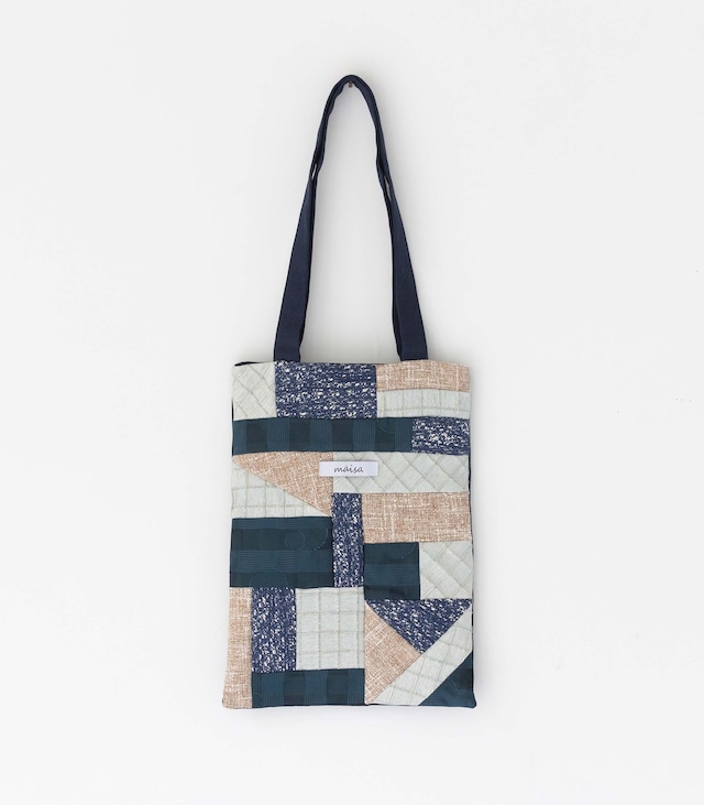 Patchwork TOTE 03 -Blue Tone-