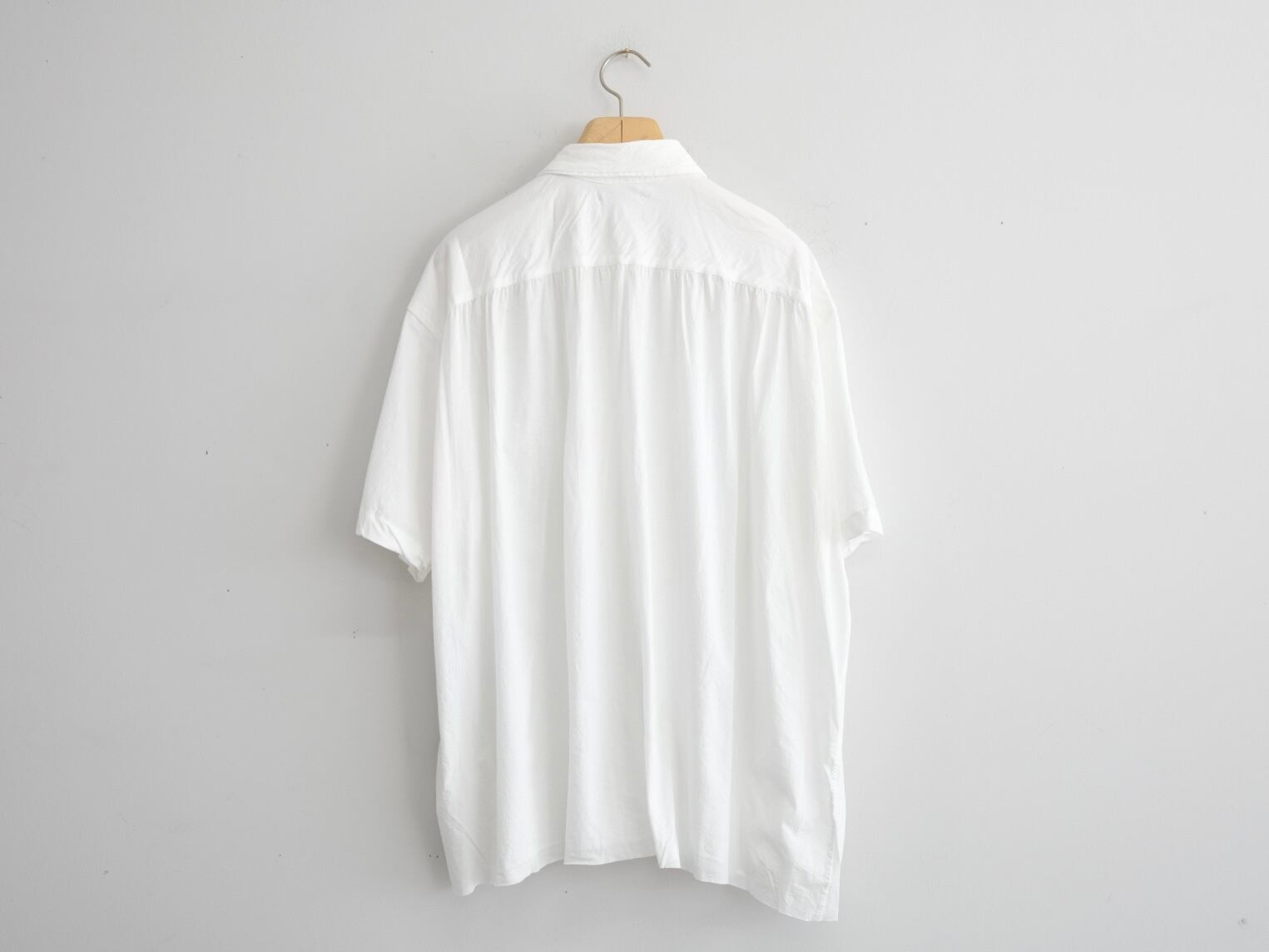 cotton  制作費 KANEMASAPHIL” 46G Artisan S/S Shirt White” | Lapel online store