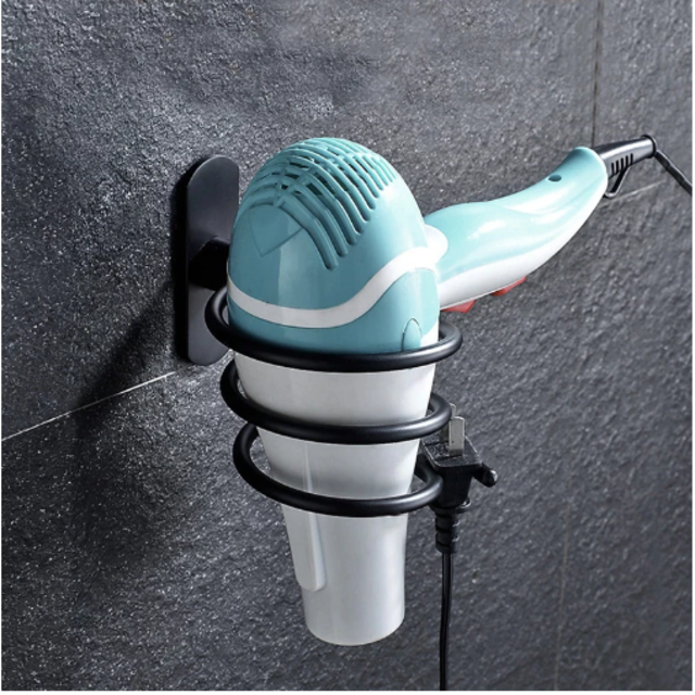 DIY ドライヤーホルダースクリュー ブラック