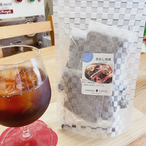 マイボトルで簡単にできる水出しコーヒーパック（5パック入り）