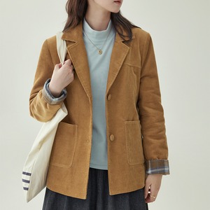 corduroy tailored jacket