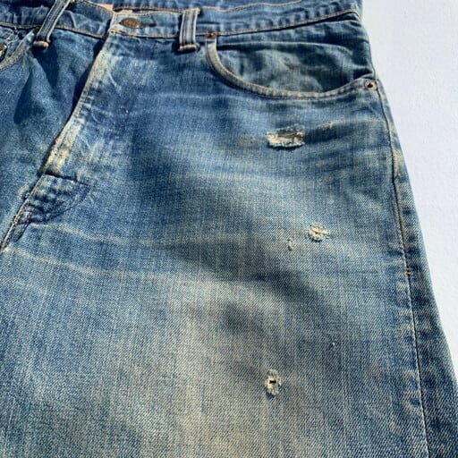 60's 70's LEVI'S リーバイス 505 Big E デニム 後期 刻印5 スレーキ