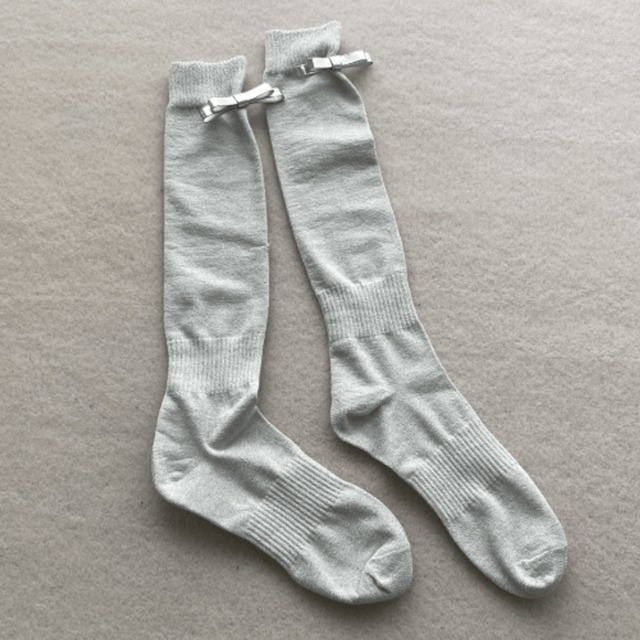リボンロングソックス A0231