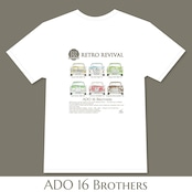 ADO 16 Brothers T-Shirts|ADO16ブラザーズ