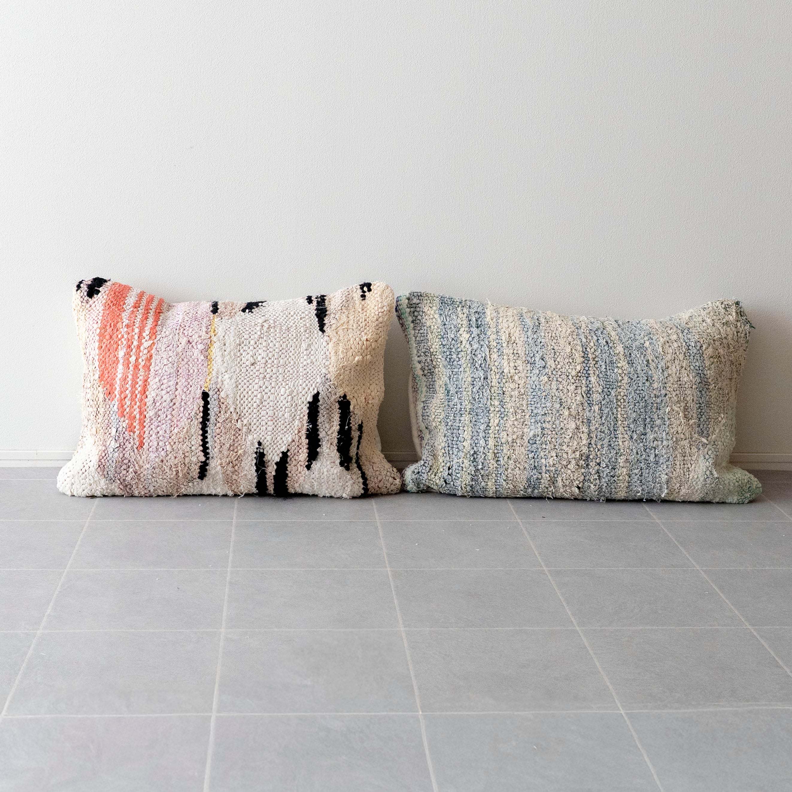 ヴィンテージ　キリム　クッションカバー　2枚セット 楽天市場】キリム クッションカバー 中綿つき2個セット/トルコオールド