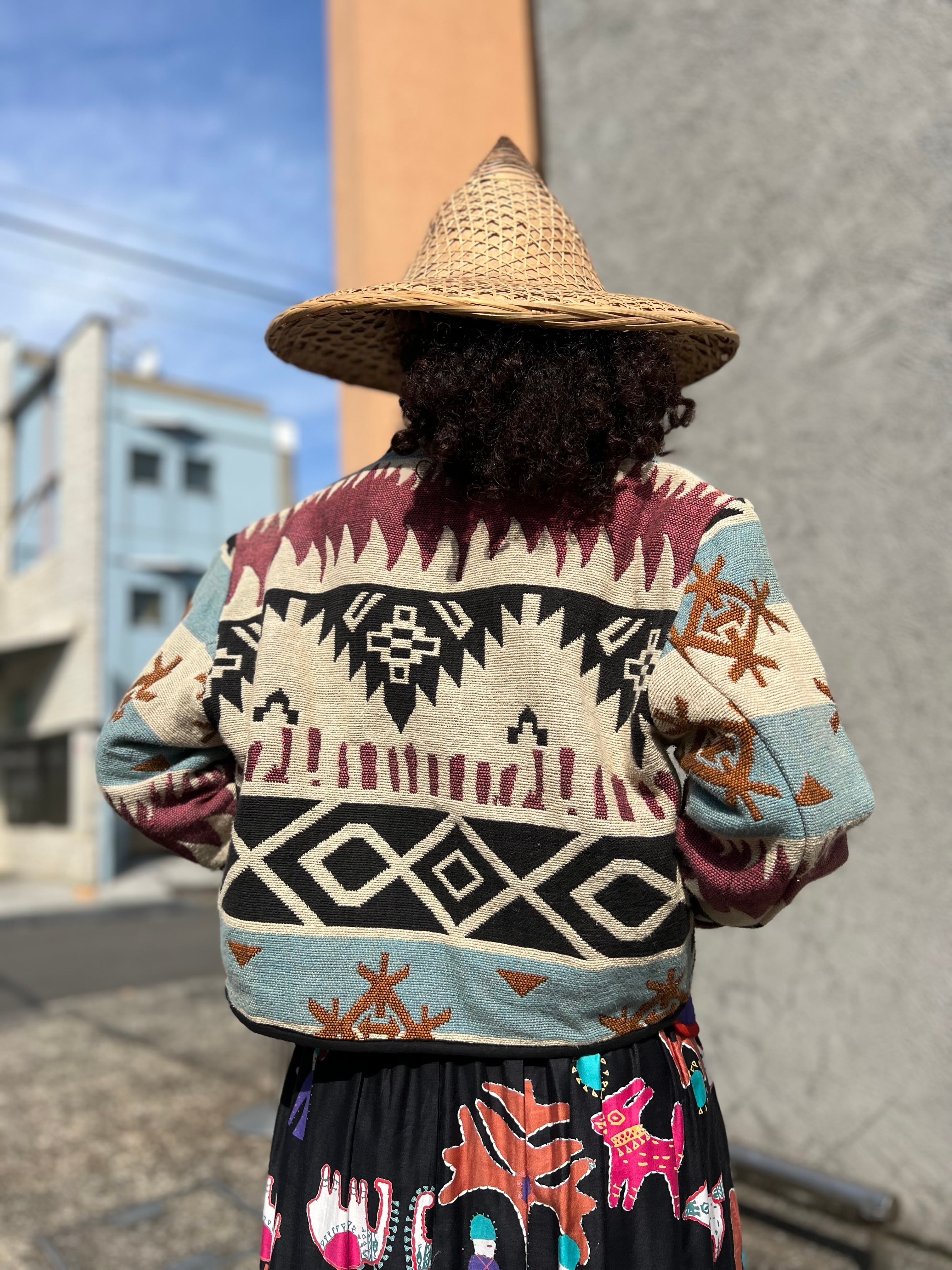90s Wool Design Jacket ネイティブアメリカン