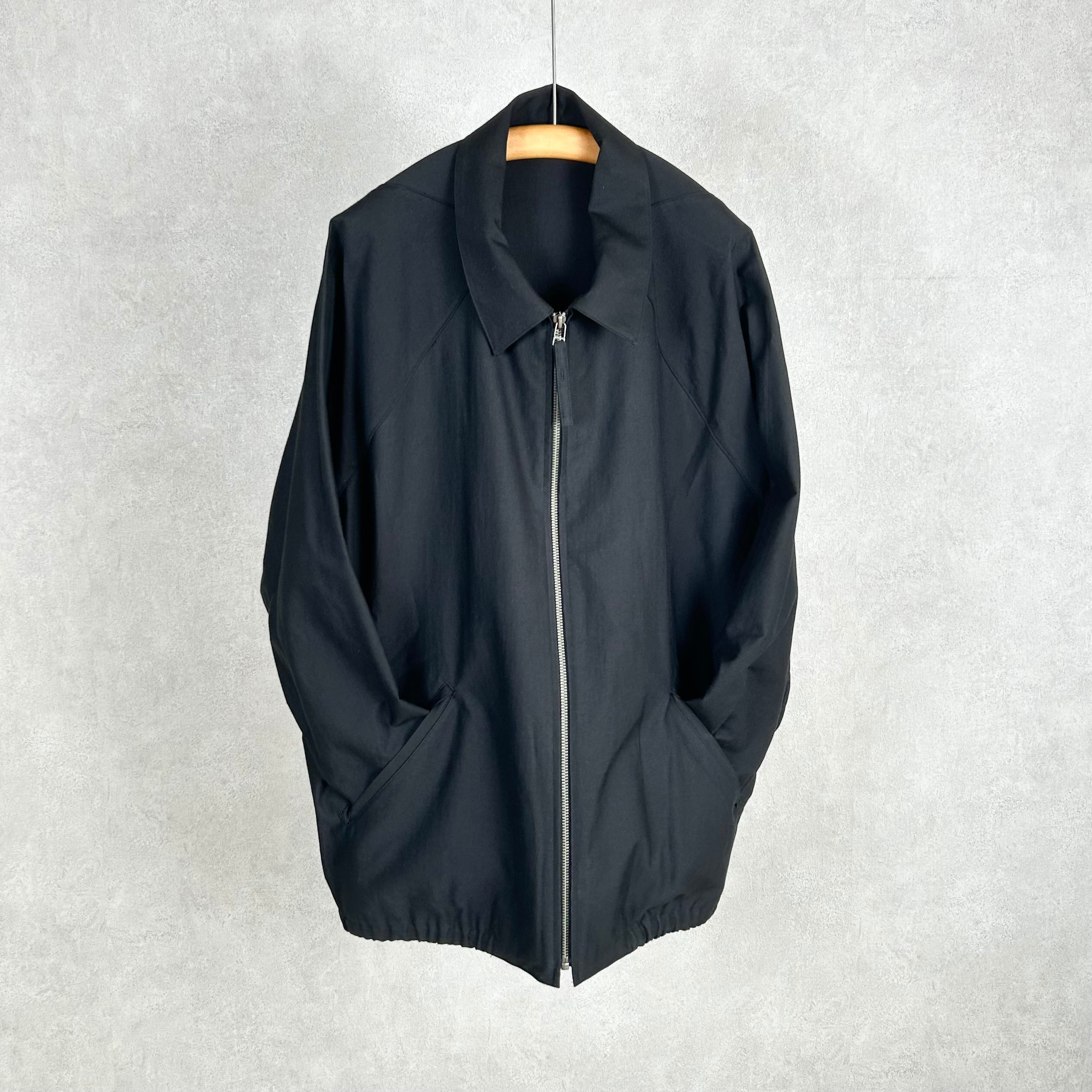 26SS》【STILL BY HAND】ZIP UP MOLESKIN BLOUSON ジップアップ
