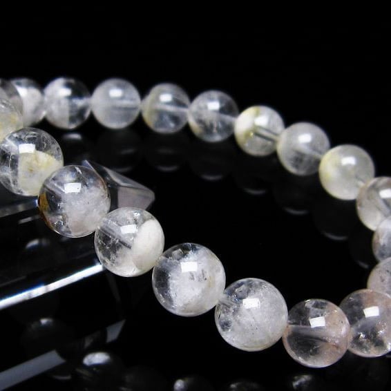 ファーデンクォーツ 水晶 ブレスレット 9mm 一点物 メール便可 [M便 1/10] 111-22475