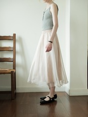 Odette Sheer Layered Skirt F0702