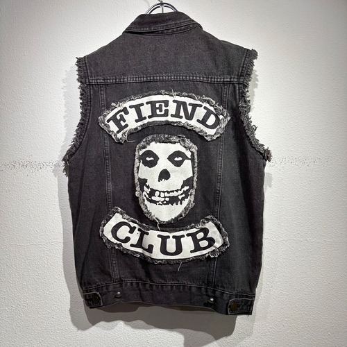 MISFITS used denim vest