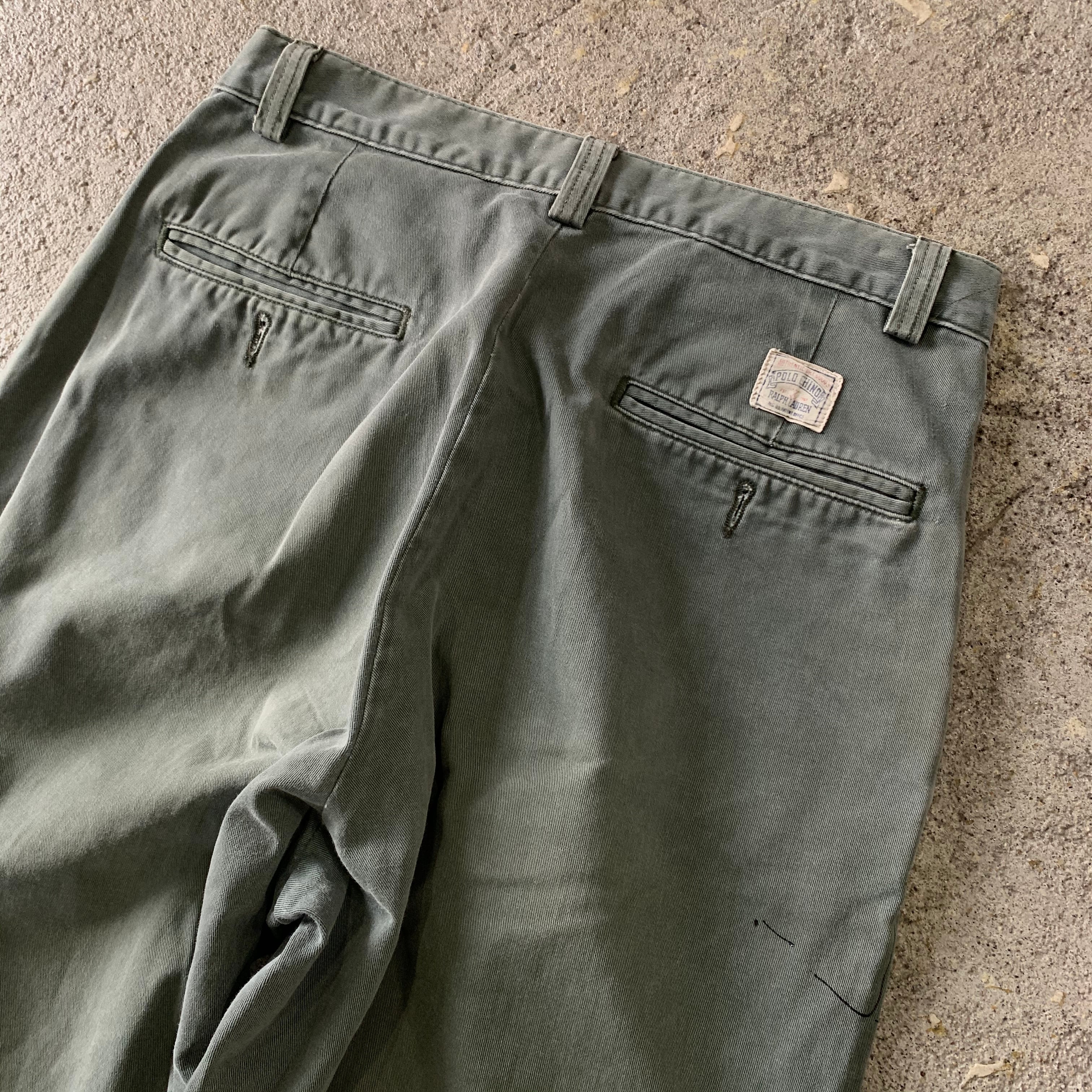 90s Polo Ralph Lauren paint chino pants | What'z up