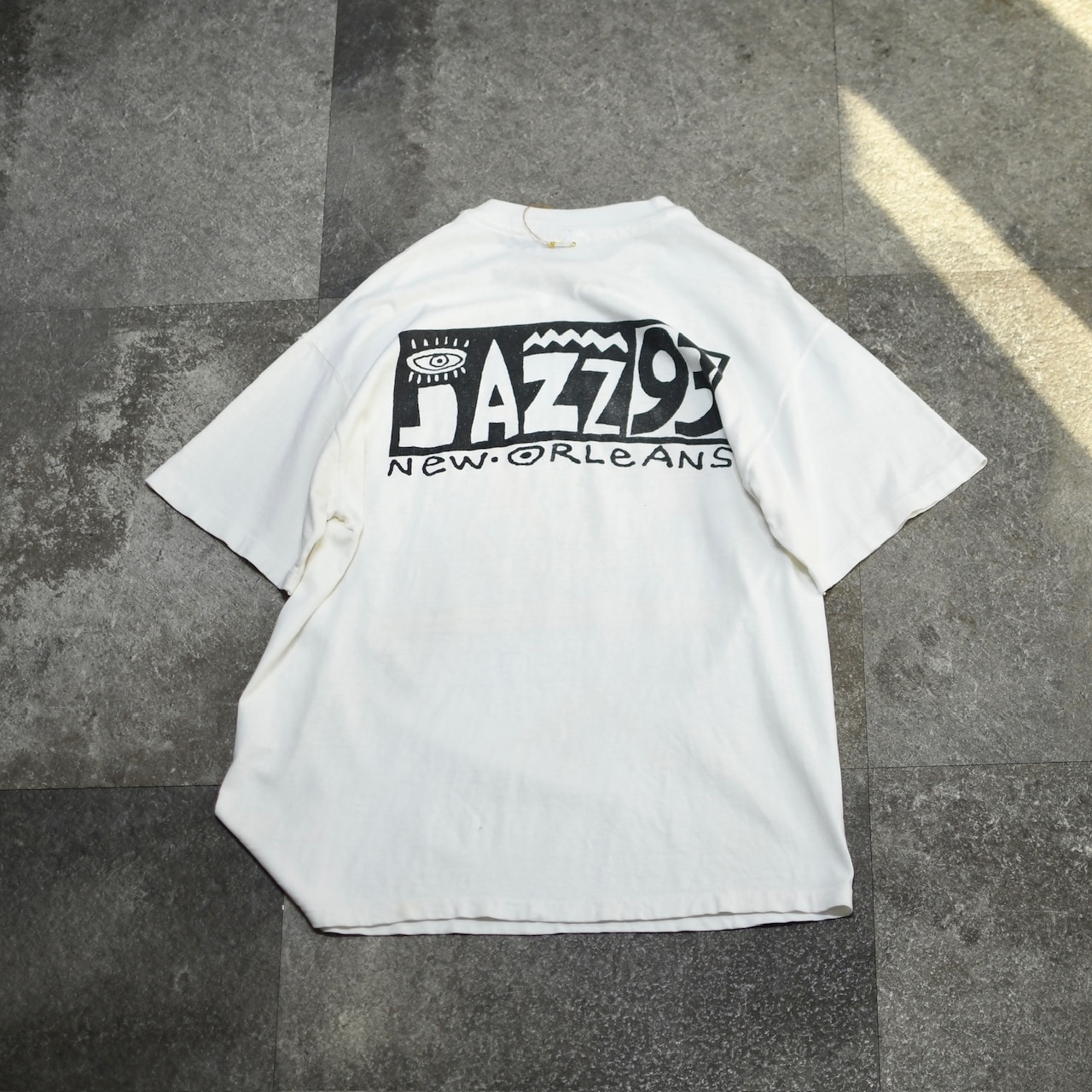 93's New Orleans jazz festival art print tee