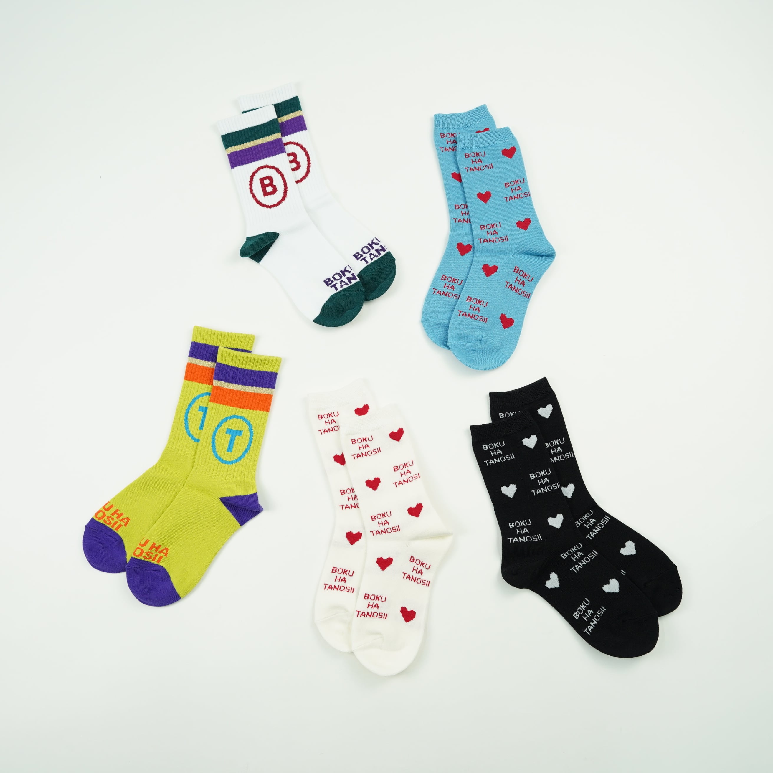 BOKU HA TANOSII ／ ボクタノキッズソックス (19-21cm) | BOKU HA
