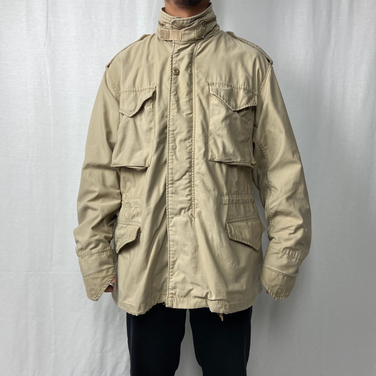 ALPHA INDUSTRIES アルファ 民間品 M-65 ミリタリー フィールド